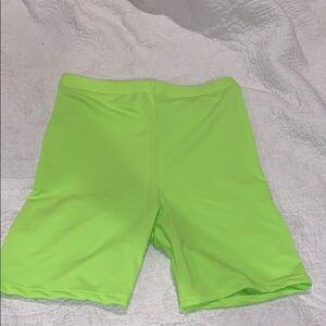 SORELLA Size S neon yellow bike short